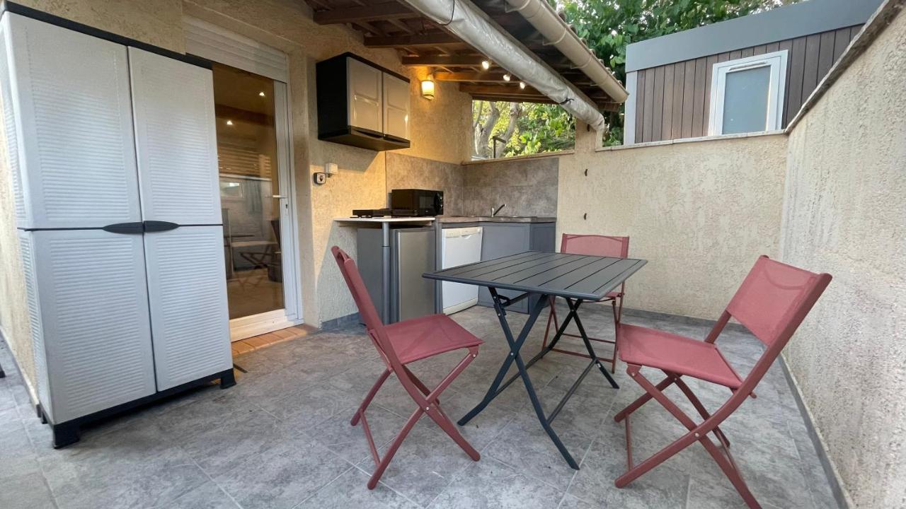 Marseillan Plage Studio Independant Exterior foto